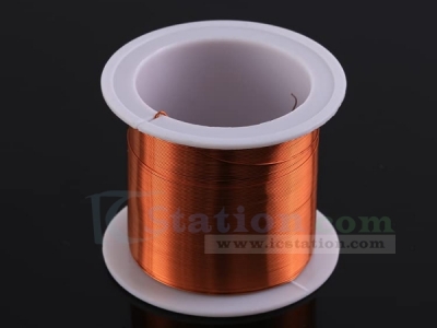 Enameled Copper Wire, 0.3mm×40m Magnet Winding Wire Transformer Insulated Copper Coil, Withstand Voltage 3000-5000V